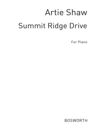 Shaw, A Summit Ridge Drive Keyboard Cavalcade Of Swing And Boogie Pf Piano Instrumental Work