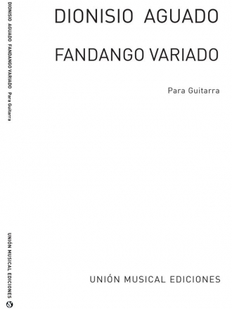 Fandango Variado Gitarre Buch