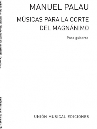 Musicas Para La Corte Del Magnanimo Gitarre Buch