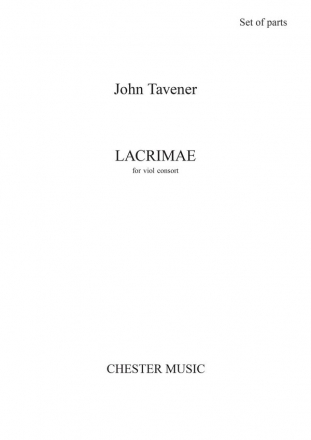 John Tavener: Lacrimae (Parts) String Instruments, Viol Parts