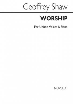 Geoffrey Shaw, Worship Vocal and Piano Chorpartitur