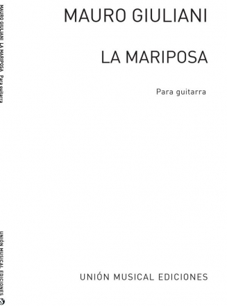 Mauro Giuliani, La Mariposa 32 Studies Op.30 Gitarre Buch