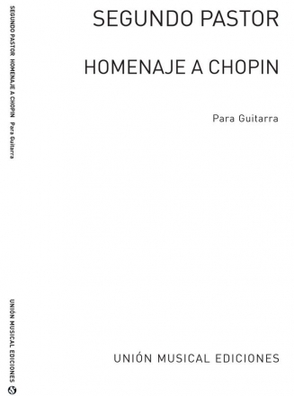 Homenaje A Chopin Gitarre Buch