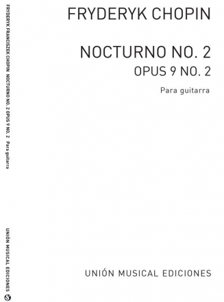 Nocturno No.2 Op.9 No.2 (Llobet) Gitarre Buch