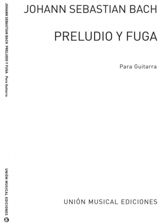 Bach Preludio Y Fuga (Azpiazu) Guitar **Am32665** Gitarre Buch