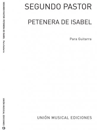 Petenera De Isabel Gitarre Buch