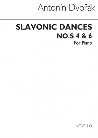 Antonn Dvork, Slavonic Dances Nos. 4 And 6 (Piano Part) Klavier Buch