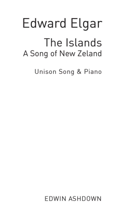 Elgar: The Islands No.1 In F For Voice And Piano Voice, Piano Accompaniment Single Sheet