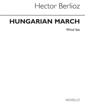 Hector Berlioz, Hungarian March (Parts) Orchestra Wind Instruments Percussion Piano Accompaniment Buch