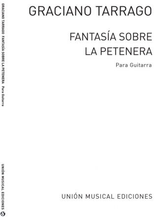 Fantasia Sobre La Petenera Gitarre Buch