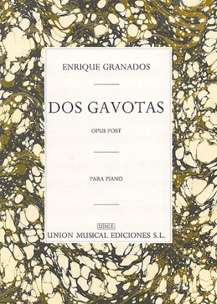 Dos Gavotas Klavier Buch