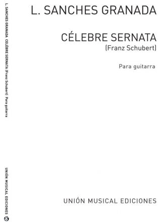 Celebre Serenata Gitarre Buch