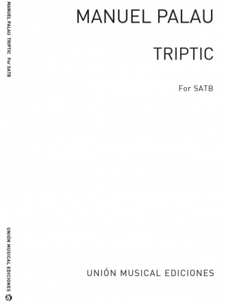 Triptic SATB Partitur