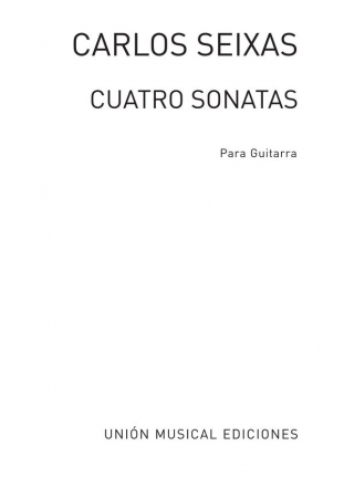 Cuatro Sonatas Gitarre Buch