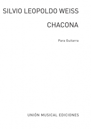 Chacona (R Sainz De La Maza) Gitarre Buch