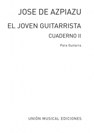 El Joven Guitarrista Volume 2 Gitarre Buch