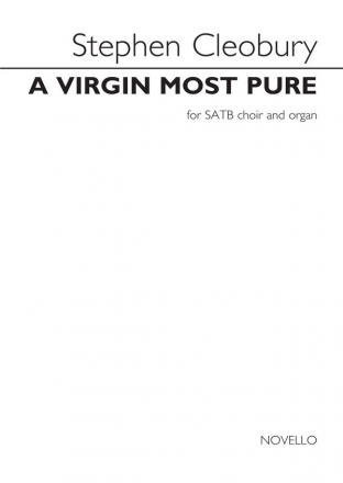 A Virgin Most Pure SATB and Organ Chorpartitur