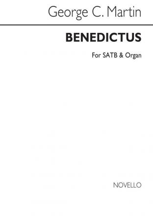 George C. Martin, Benedictus In A SATB and Organ Chorpartitur