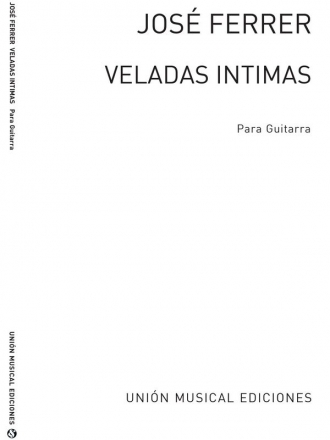 Veladas Intimas op.17 (Cuatro Piezas) para guitarra