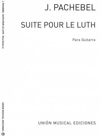 Suite pour le Luth para guitarra