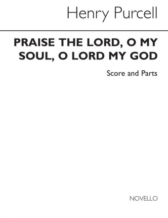 Henry Purcell, Praise The Lord, O My Soul String Instruments Partitur + Stimmen