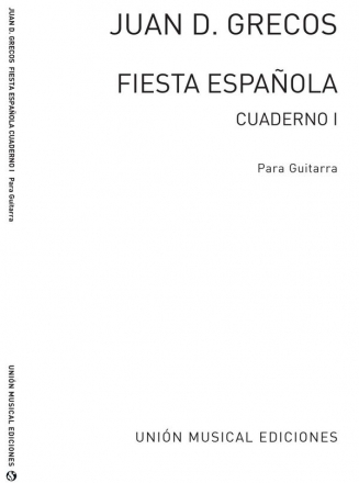 Fiesta Espanola Canciones Populares Vol.1 Gitarre Buch