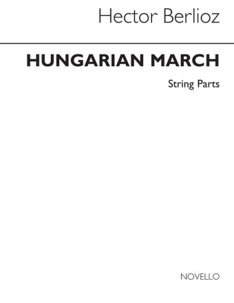 Hector Berlioz, Hungarian March Strings Streichorchester Buch