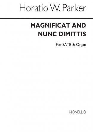 H. Parker, Magnificat And Nunc Dimittis In E Flat (Op34) SATB and Organ Chorpartitur