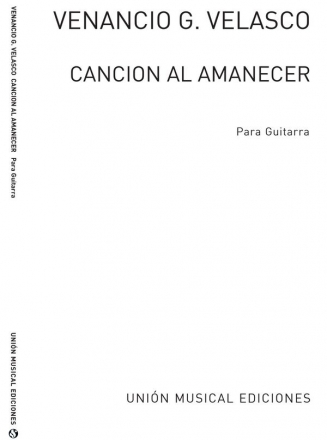 Cancion Al Amanecer Gitarre Buch