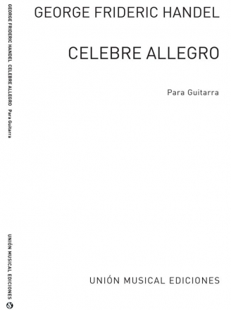 Celebre Allegro Gitarre Buch