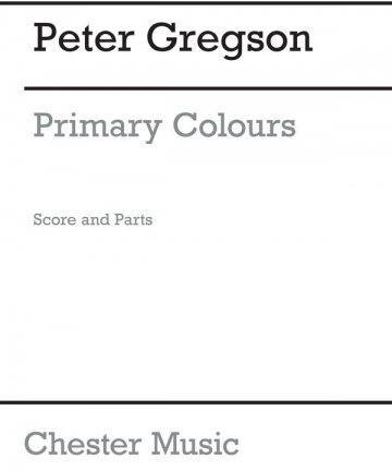 Peter Gregson: Primary Colours (Score/Parts) String Quartet Score