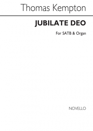 Thomas Kempton, Jubilate Deo In B Flat SATB and Organ Chorpartitur