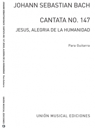 Cantata No.147 Gitarre Buch