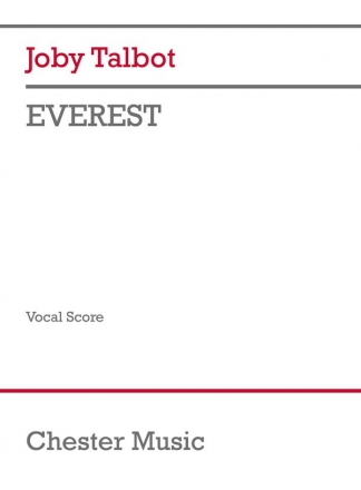 Everest    vocal score