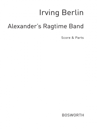 Irving Berlin: Alexander's Ragtime Band (Piano Conductor's Score) Wind Instruments Score