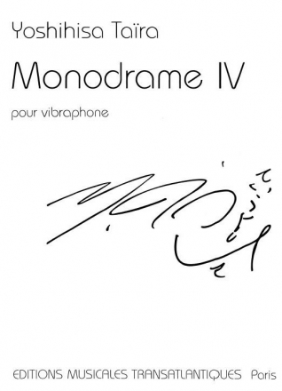 Yoshihisa Taira: Monodrame 4  Printed to Order