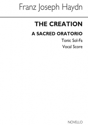 Franz Joseph Haydn, The Creation - A Sacred Oratorio Gemischter Chor Buch