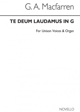 Lyricist), Te Deum Laudamus In G Unison Voices Chorpartitur