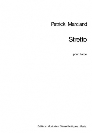 Patrick Marcland: Stretto Harp Printed to Order