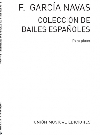 Garcia Navas Coleccion De Bailes Espanol Klavier Buch