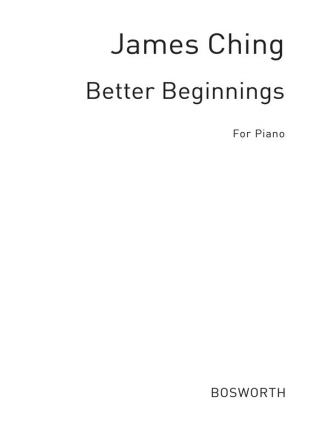 Ching, J Better Beginnings Pf Piano Special Order Edition / Verlagskopie