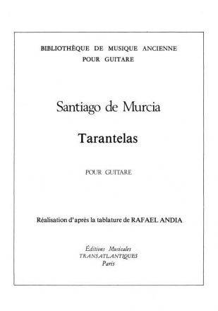 Tarantelas pour guitare