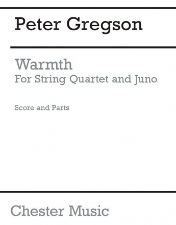 Peter Gregson: Warmth String Quartet Score