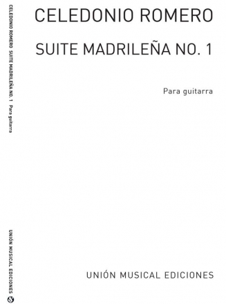 Suite Madrilena No.1 Gitarre Buch