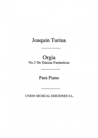 Orgia  para piano