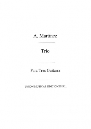 Trio For 3 Guitars Gitarre Buch