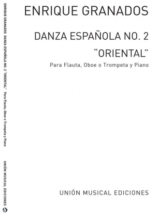 Danza Espanola No.2 Oriental Flte und Klavier Buch