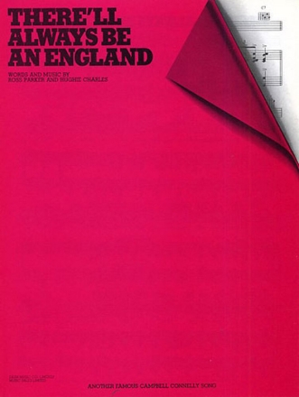 There'll Always Be An England (PVG) Piano, Vocal & Guitar Single Sheet