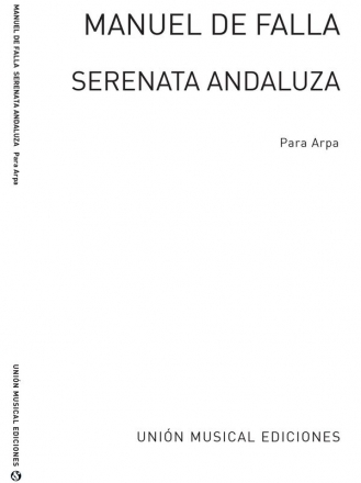 Manuel de Falla, Serenata Andaluza Harp Buch