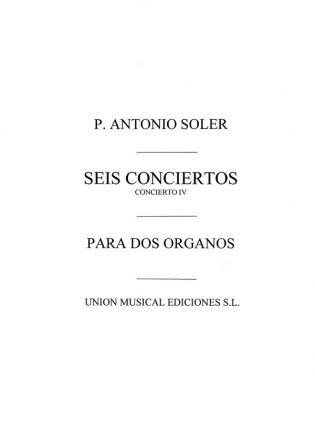 Concierto No.4 2 Organs or 2 Pianos Buch